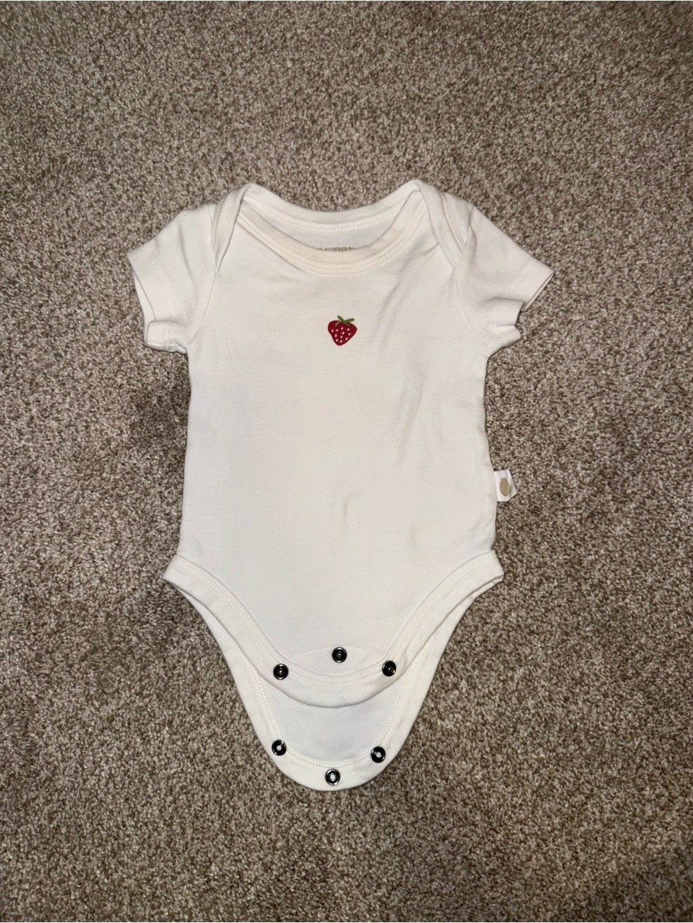 The Blueberry Hill Onesie Strawberry